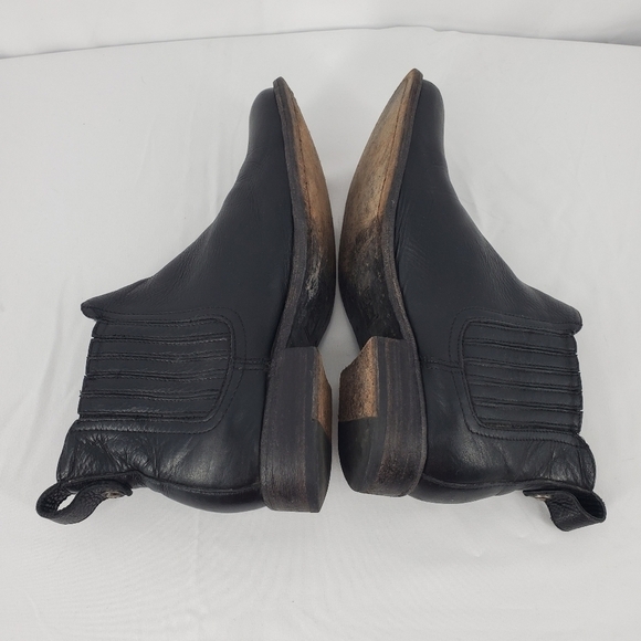 FRYE Pippa Chelsea Ankle Bootie Black sz 7 - Picture 8 of 11